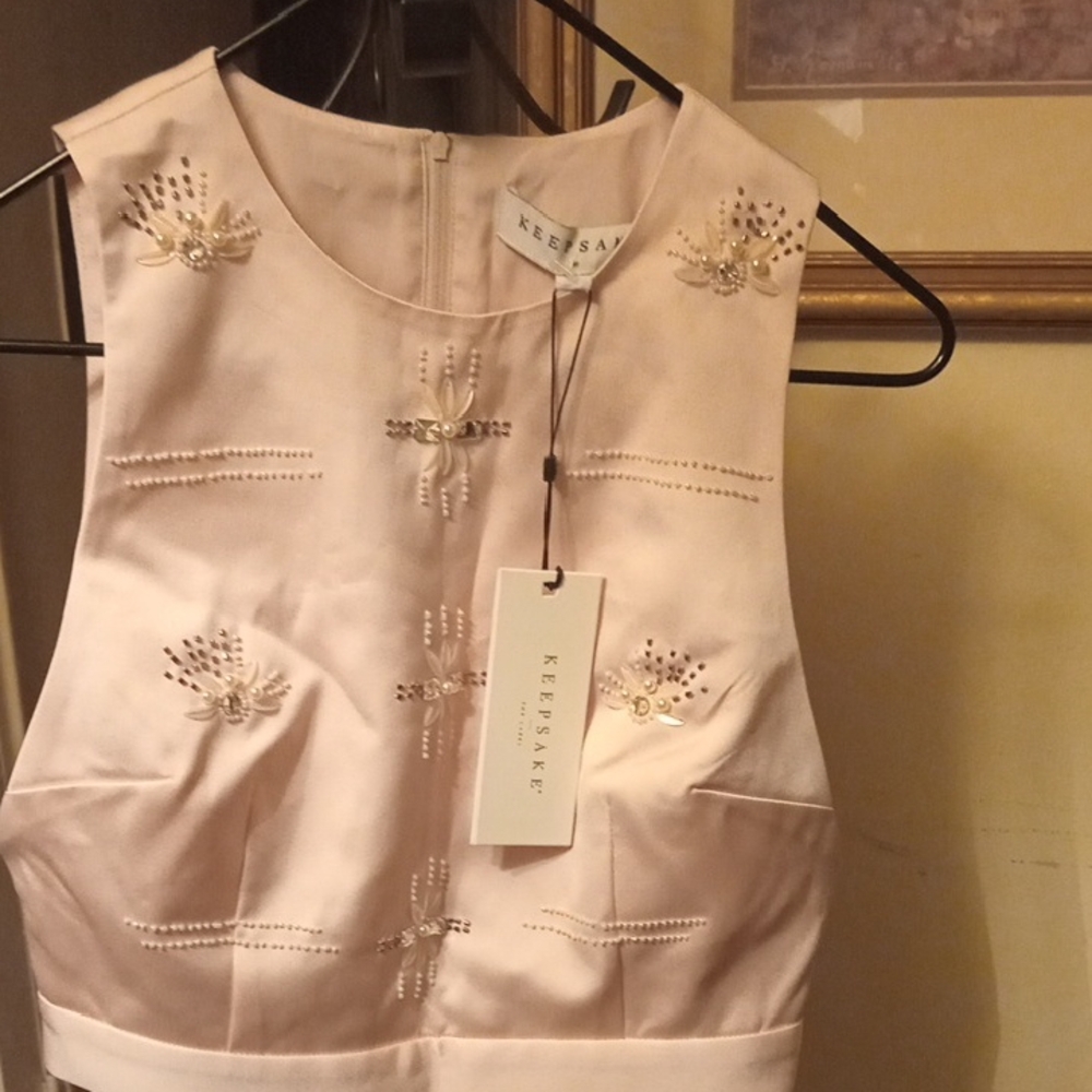 KEEPSAKE the Label Blush Embellished Top